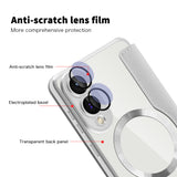 Husa de protectie Techsuit SmartMag Book compatibil cu Samsung Galaxy S25 Edge, Gri