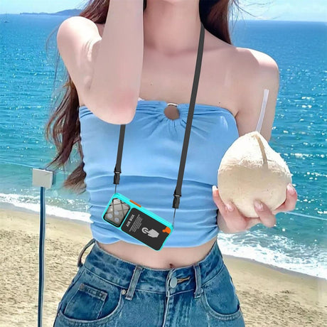 ShellBox AirBox Waterproof IP68 (6.7 inch), iPhone 12 Pro Max/13 Pro Max/14 Pro Max/ 15 Pro Max/16 Pro Max/15+/16+, Albastru