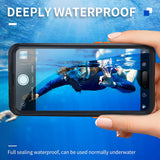 ShellBox AirBox Waterproof IP68 Case (6.1 inch), iPhone 12/12 Pro/13/13 Pro/14/14 pro/15/15 Pro/16, Negru