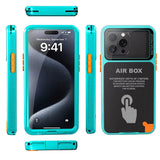 ShellBox AirBox Waterproof IP68 (6.7 inch), iPhone 12 Pro Max/13 Pro Max/14 Pro Max/ 15 Pro Max/16 Pro Max/15+/16+, Albastru