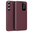 Husa de protectie Techsuit SmartView Series compatibil cu Samsung Galaxy S22 5G, Rosu