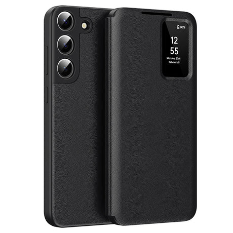 Husa de protectie Techsuit SmartView Series compatibil cu Samsung Galaxy S22 Plus 5G, Negru