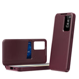 Husa de protectie Techsuit SmartView Series compatibil cu Samsung Galaxy S22 Plus 5G, Roșu