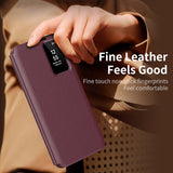 Husa de protectie Techsuit SmartView Series compatibil cu Samsung Galaxy S22 Plus 5G, Roșu