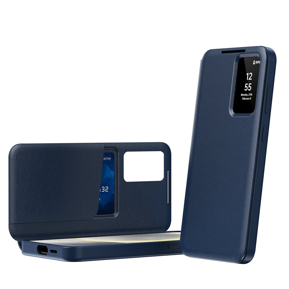 Husa de protectie Techsuit SmartView Series compatibil cu Samsung Galaxy S22 Plus 5G, Albastru