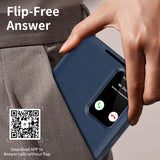 Husa de protectie Techsuit SmartView Series compatibil cu Samsung Galaxy S22 Plus 5G, Albastru