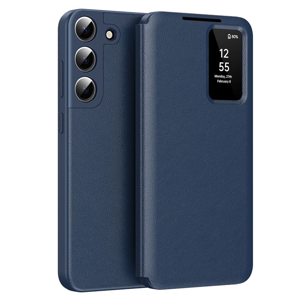 Husa de protectie Techsuit SmartView Series compatibil cu Samsung Galaxy S22 Plus 5G, Albastru