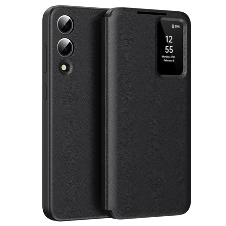 Husa de protectie Techsuit SmartView Series compatibil cu Samsung Galaxy S25 Edge, Negru