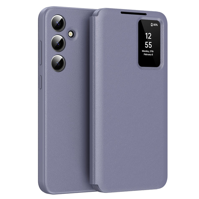 Husa de protectie Techsuit SmartView Series compatibil cu Samsung Galaxy A56 5G, Mov