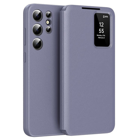 Husa de protectie Techsuit SmartView Series compatibil cu Samsung Galaxy S25 Ultra, Mov