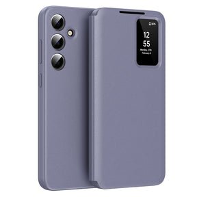 Husă Techsuit SmartView Series pentru Samsung Galaxy S25 Plus, mov