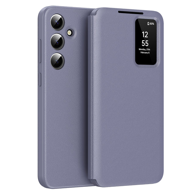 Husă Techsuit SmartView Series pentru Samsung Galaxy S25 Plus, mov