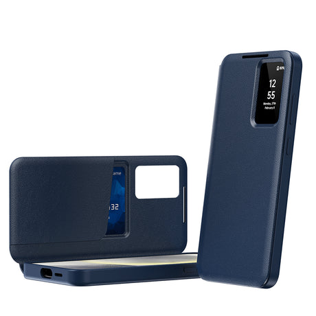 Husa de protectie Techsuit SmartView Series compatibil cu Samsung Galaxy S25 Plus, Albastru