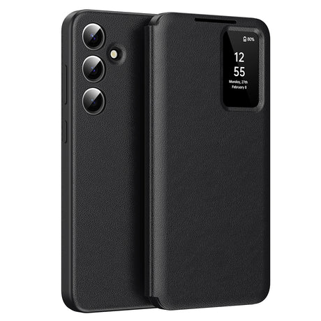 Husa de protectie Techsuit SmartView Series compatibil cu Samsung Galaxy S25 Plus, Negru