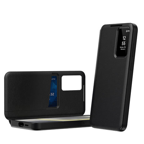 Husa de protectie Techsuit SmartView Series compatibil cu Samsung Galaxy S25 Plus, Negru