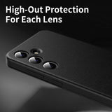 Husa de protectie Techsuit SmartView Series compatibil cu Samsung Galaxy S25 Plus, Negru