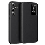 Husa de protectie Techsuit SmartView Series compatibil cu Samsung Galaxy S25, Negru