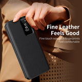 Husa de protectie Techsuit SmartView Series compatibil cu Samsung Galaxy S25, Negru