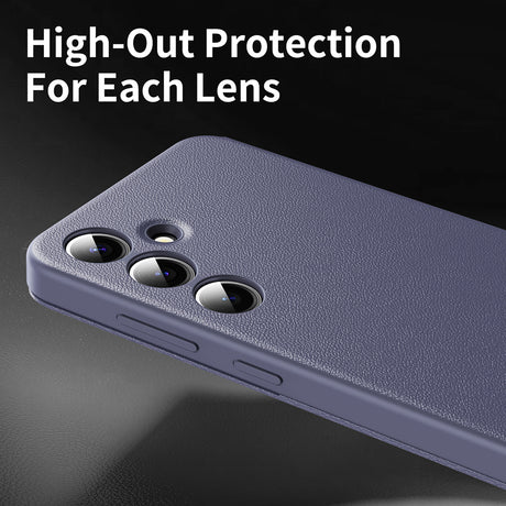 Husa de protectie Techsuit SmartView Series compatibil cu Samsung Galaxy S24 FE, Mov