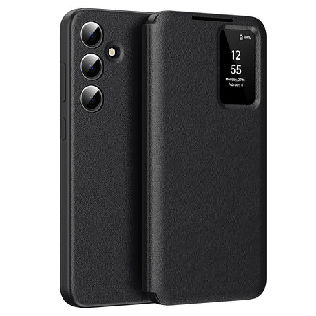 Husa de protectie Techsuit SmartView Series compatibil cu Samsung Galaxy S24 FE, Negru