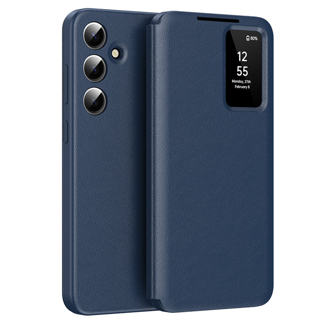 Techsuit SmartView Series kék tok Samsung Galaxy A55 5G készülékhez