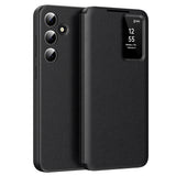 Husa de protectie Techsuit SmartView Series compatibil cu Samsung Galaxy S24, Negru