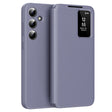 Husa de protectie Techsuit SmartView Series compatibil cu Samsung Galaxy S24 Plus, Mov