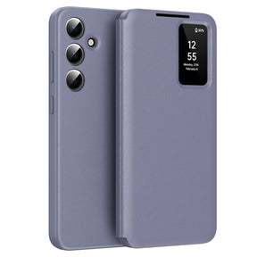 Husa de protectie Techsuit SmartView Series compatibil cu Samsung Galaxy S24 Plus, Mov