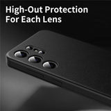 Husa de protectie Techsuit SmartView Series compatibil cu Samsung Galaxy S24 Ultra, Negru