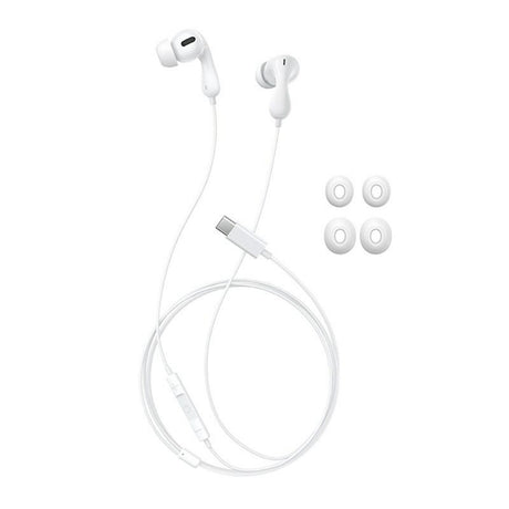 Casti Baseus Wired Earphones Encok CZ20 (A00171400213-00), Type-C, 20Hz-40kHz, Hi-Res, Moon White