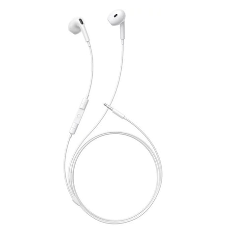 Casti Baseus Encok HZ19 (A00182301213-00), Jack 3.5mm, Alb