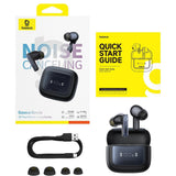 Casti Baseus Bowie 35 (A00073800123-00), True Wireless, Bluetooth V5.3, 6-Mic ENC, IPX4, Negru