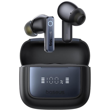 Casti Baseus Bowie 35 (A00073800123-00), True Wireless, Bluetooth V5.3, 6-Mic ENC, IPX4, Negru