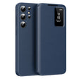 Husa de protectie Techsuit SmartView Series compatibil cu Samsung Galaxy S23 Ultra, Albastru