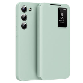 Husa de protectie Techsuit SmartView Series compatibil cu Samsung Galaxy S23 Plus, Verde