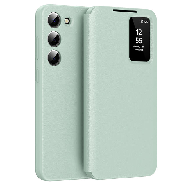 Husa de protectie Techsuit SmartView Series compatibil cu Samsung Galaxy S23 Plus, Verde