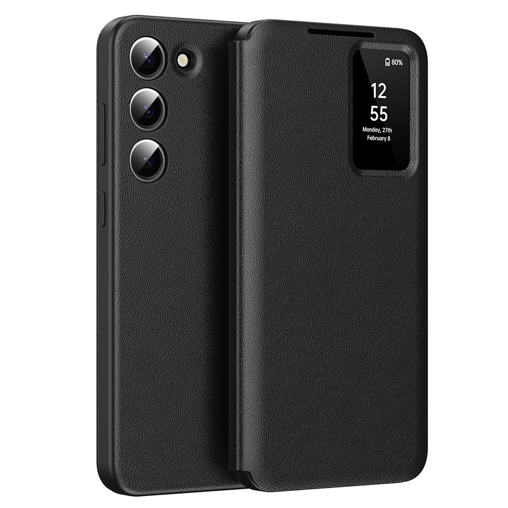 Husa de protectie Techsuit SmartView Series compatibil cu Samsung Galaxy S23 Plus, Negru