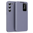 Husa de protectie Techsuit SmartView Series compatibil cu Samsung Galaxy S23, Mov