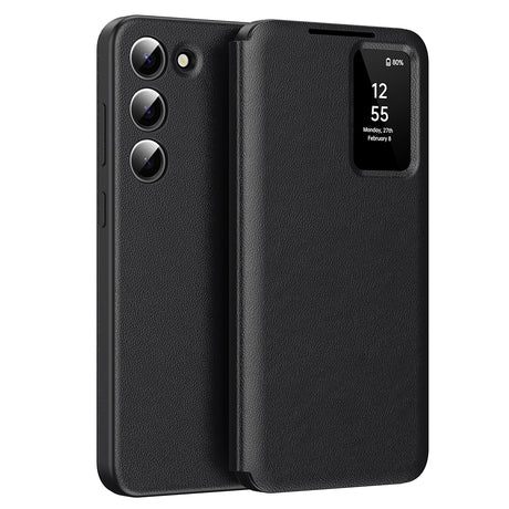 Husa de protectie Techsuit SmartView Series compatibil cu Samsung Galaxy S23, Negru