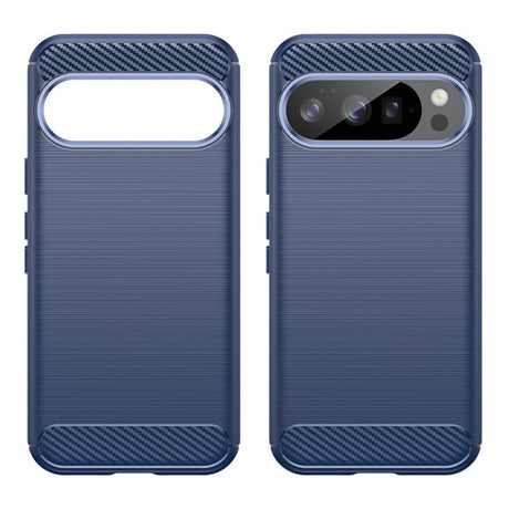 Husa de protectie Techsuit Carbon Silicone compatibil cu Google Pixel 10 / 10 Pro, Albastru