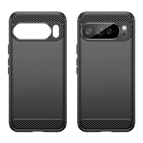 Husa de protectie Techsuit Carbon Silicone compatibil cu Google Pixel 10 Pro XL, Negru