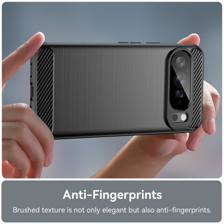 Husa de protectie Techsuit Carbon Silicone compatibil cu Google Pixel 10 Pro XL, Negru