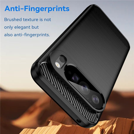 Husa de protectie Techsuit Carbon Silicone compatibil cu Google Pixel 10 Pro XL, Negru