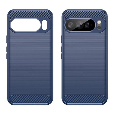 Husa de protectie Techsuit Carbon Silicone compatibil cu Google Pixel 10 Pro XL, Albastru