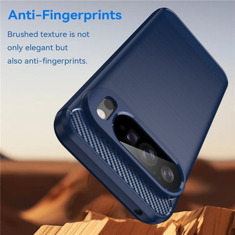 Husa de protectie Techsuit Carbon Silicone compatibil cu Google Pixel 10 Pro XL, Albastru