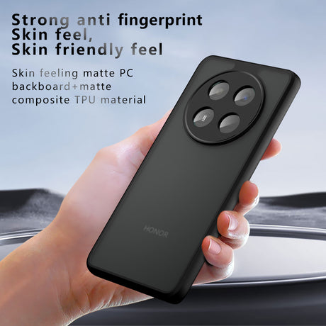 Husa de protectie Techsuit PureFrost MagSafe compatibil cu Honor 400 Pro, Negru Mat