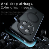 Husa de protectie Techsuit PureFrost MagSafe compatibil cu Honor Magic7 Pro, Negru Mat