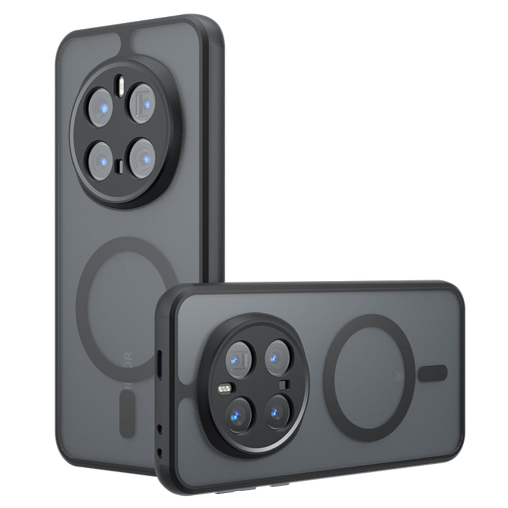 Husa de protectie Techsuit PureFrost MagSafe compatibil cu Honor Magic7 Pro, Negru Mat