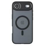 Husa de protectie Techsuit PureFrost MagSafe compatibil cu iPhone 17 Air, Negru Mat