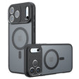 Husa de protectie Techsuit PureFrost MagSafe compatibil cu iPhone 17 Pro Max, Negru Mat